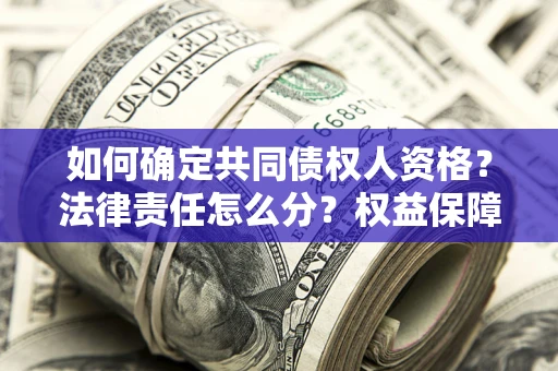 北京如何确定共同债权人资格？法律责任怎么分？权益保障技巧揭秘！