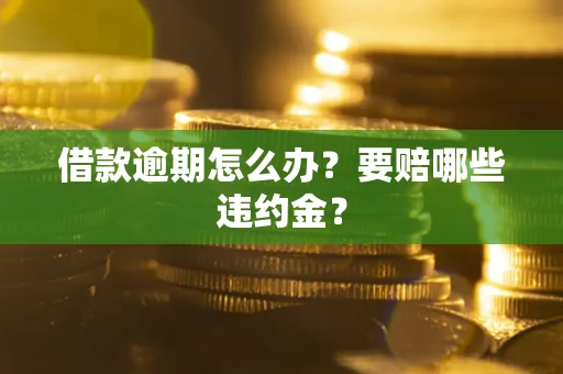 北京借款逾期怎么办？要赔哪些违约金？