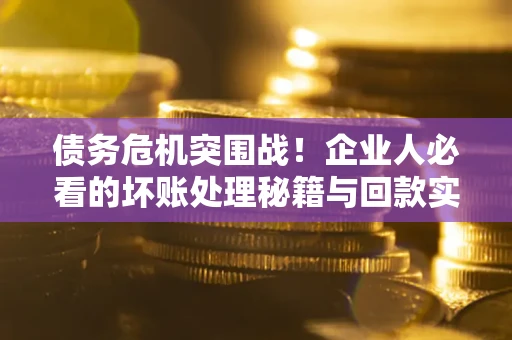 北京债务危机突围战！企业人必看的坏账处理秘籍与回款实战指南